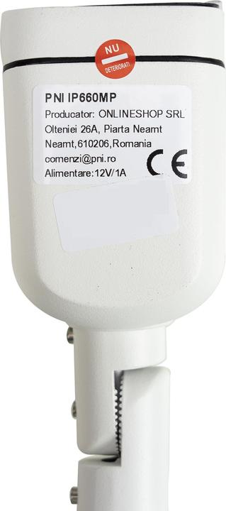 Immagine prodotto PNI IP660MP Telecamera di videosorveglianza da 3MP, wireless, con IP, per esterni e interni, solo per