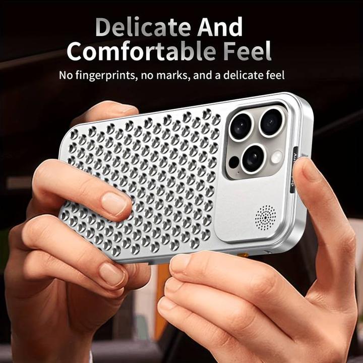 Immagine prodotto PhoneLook Custodia Mac Pro con aromaterapia e dissipazione del calore Space Grey (Apple iPhone 15 Pro Max)