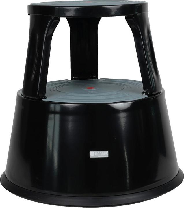 Produktbild Dönges Rollhocker, Metall, schwarz