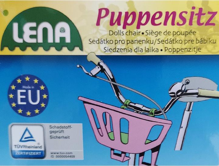 Produktbild Lena Fahrrad Puppen Lenker-Sitz