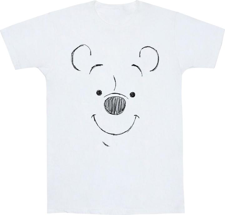 Disney Winnie The Pooh Winnie The Pooh Face TShirt (M)