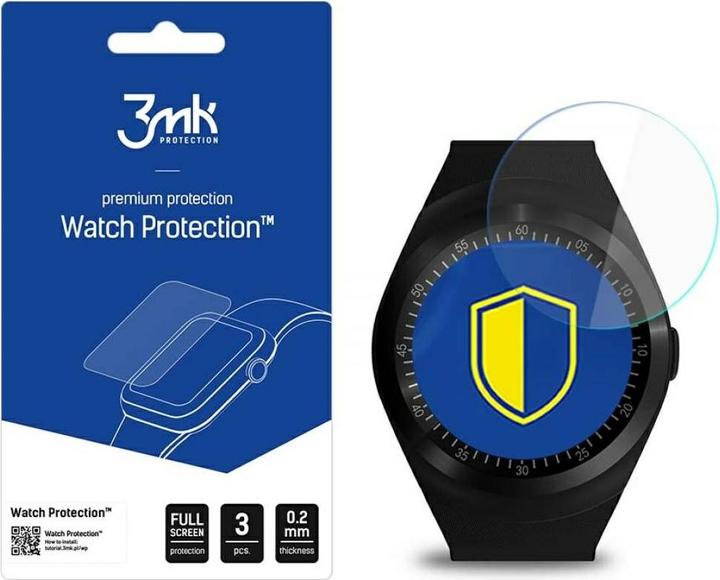 Actual product image 3MK FlexibleGlass Watch Media-Tech Round Watch GSM MT855 Szkło Hybrydowe
