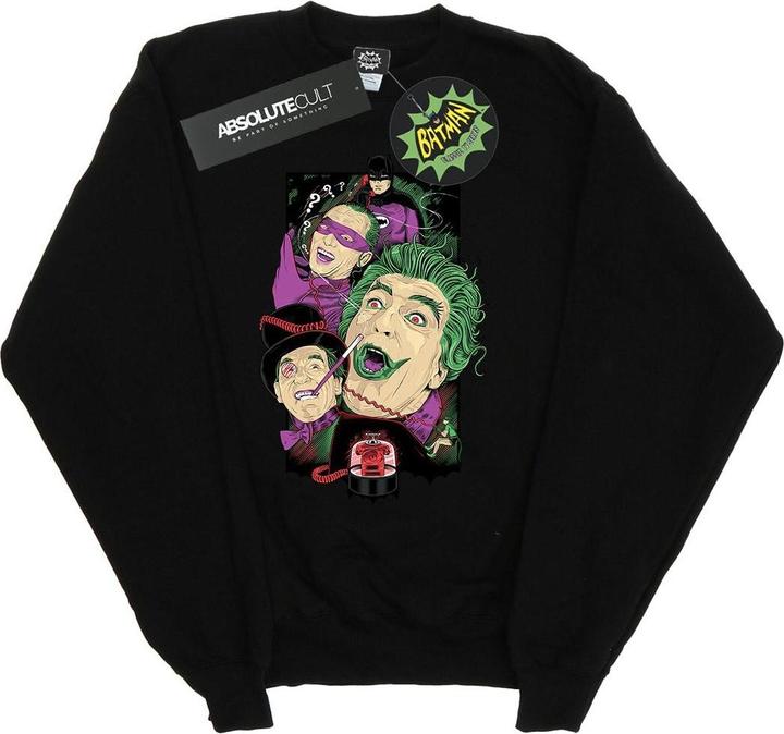 Produktbild Batman TV Serie Rogues Gallery Baumwoll Sweatshirt (3XL)