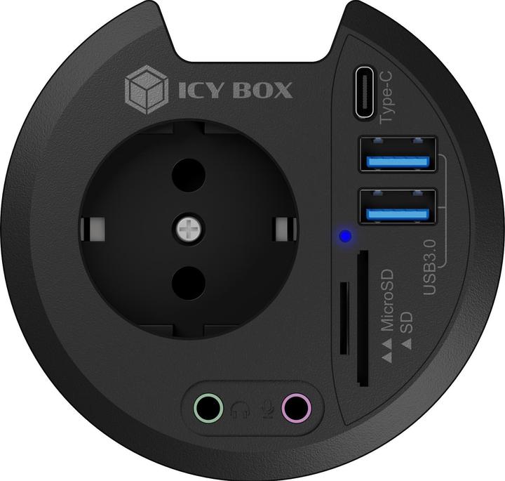 Actual product image Icy Box IB-HUB1430-CR (USB-C, 3 Ports)