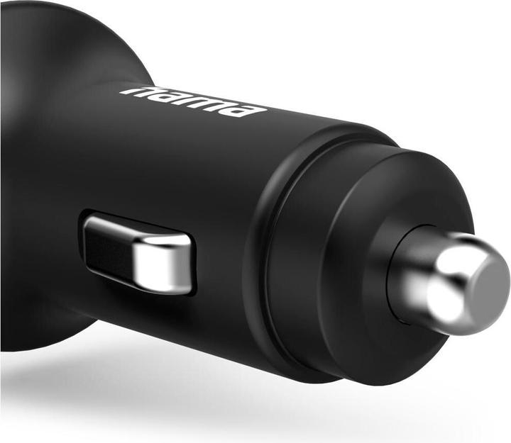 Actual product image Hama Car Charger Set, USB-C, 25 Watt, Black