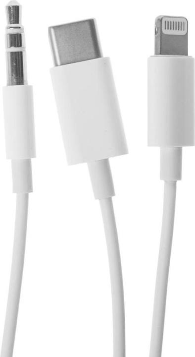 Produktbild PowerGuard Lightning To USB C Smartphone Car Audio Kabel (Lightning, USB Typ C)