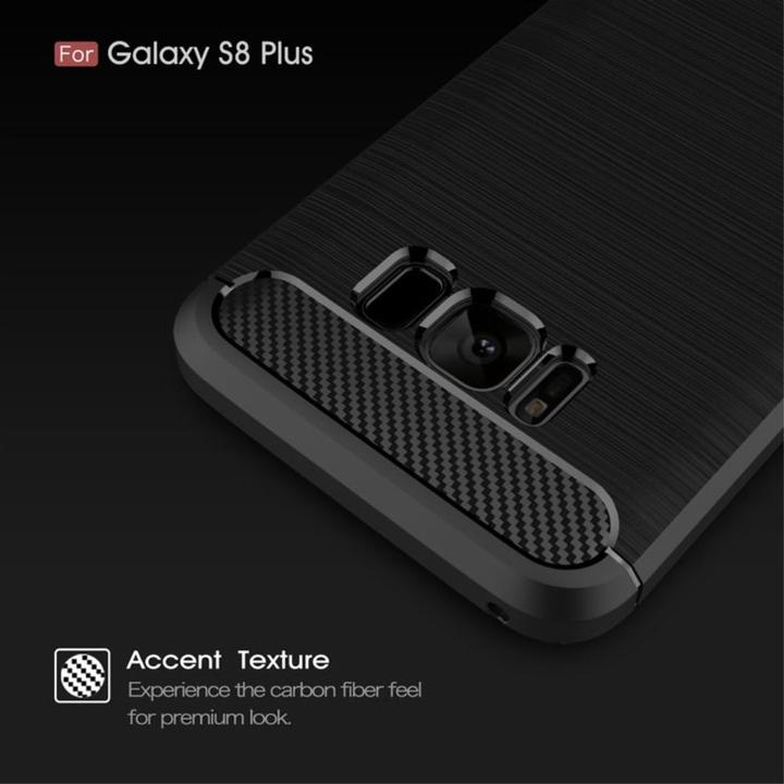 Produktbild König Design Handyhülle für Samsung Galaxy S8 Plus Schutzcase Backcover Bumper Etuis Grau (Samsung Galaxy S8+)