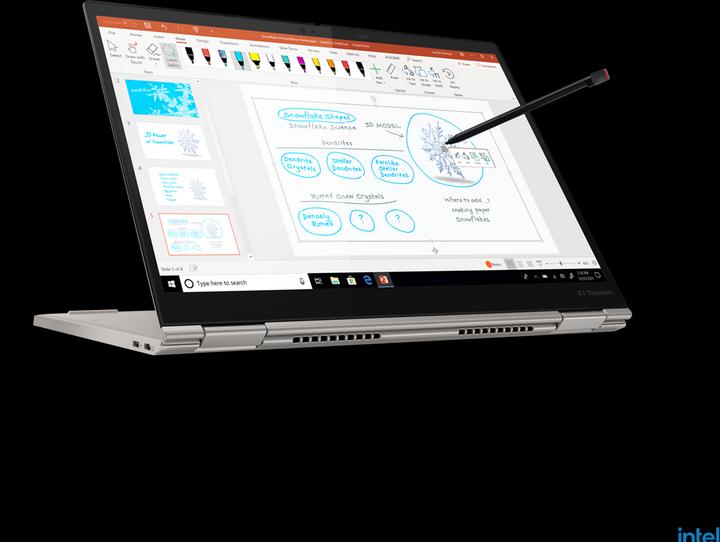 Actual product image Lenovo ThinkPad X1 Titanium Yoga G1 (13.50", Intel Core i5-1130G7, 16 GB, 512 GB, CH)