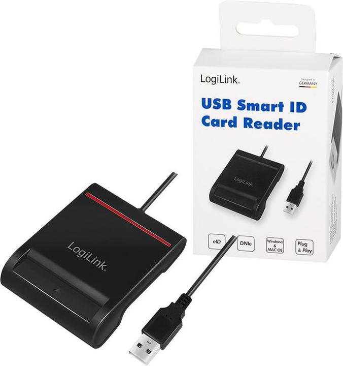 Produktbild LogiLink SmartCard-Leser (USB 2.0)
