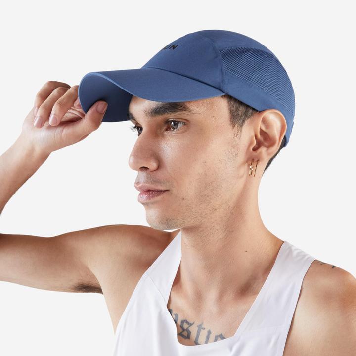 Actual product image Kiprun Lauf-Cap Schirmmütze - V2 blau