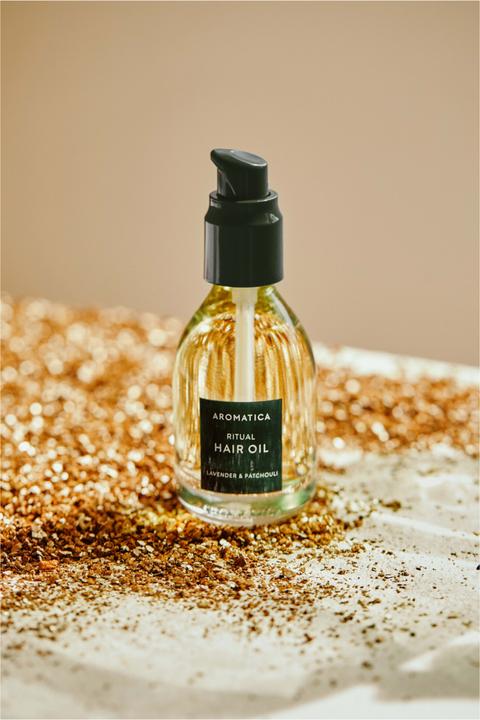 Produktbild Aromatica Lavender & Patchouli Ritual Hair Oil (50 ml)