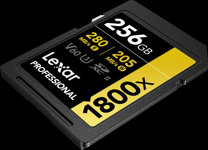 Immagine prodotto Lexar Professional Gold Series (256 GB, SDXC, U3, UHS-II)