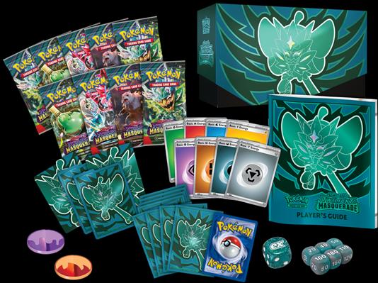 Actual product image Pokémon Twilight Masquerade (English, Elite / Top Trainer Box)