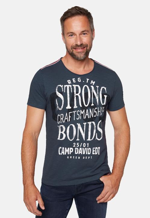Actual product image Camp David T-Shirt THE CRAFTSMEN Kurzarmshirt (S)