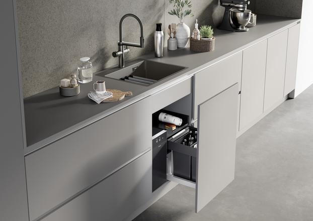 Actual product image Blanco CHOICE Icona | Stainless steel satin gold | High pressure | Multifunctional all-in-one water system