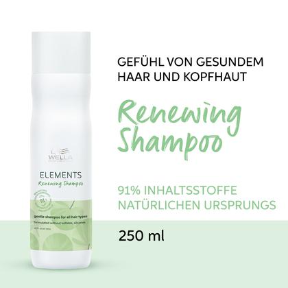 Actual product image Wella Elements Renewing Shampoo (250 ml, Liquid shampoo)
