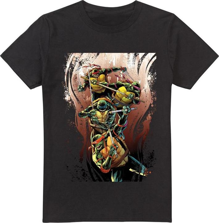 Teenage Mutant NT Earthy Rainbow Warriors TShirt (L)