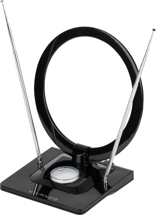 Vivanco Antenna per interni TVA3050 (38885) (Antenna interna, 14 dB, DVB-T / -T2, DAB/ DAB+, UKW / MW / LW)