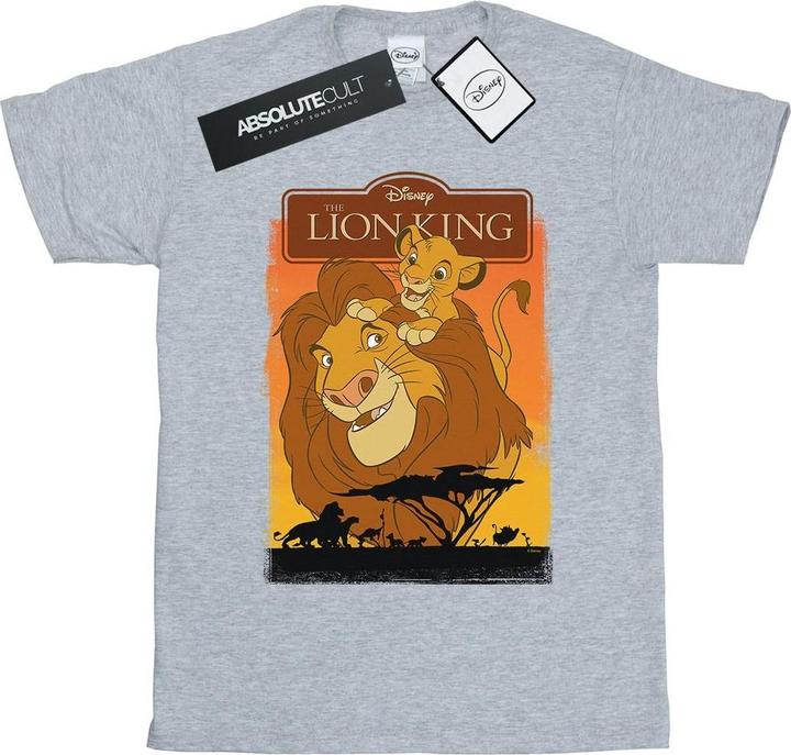 Disney The Lion King Simba And Mufasa TShirt (XL)