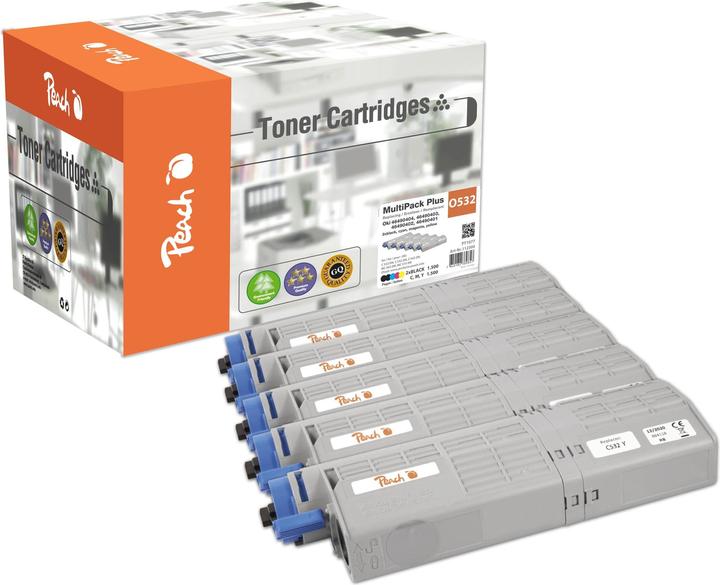 Actual product image Peach C532/MC573, PEA, Multi-Pack-Plus, Module (M, C, Y, FC)