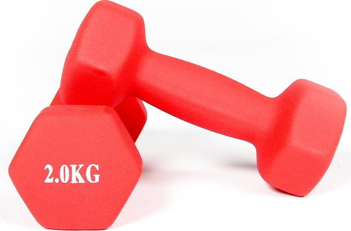 Produktbild Gladiatorfit Neopren-Hanteln (2 x 2 kg)