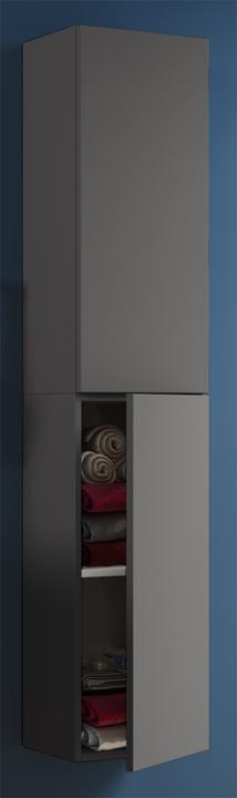 Produktbild VCM Badmöbel Hochschrank Lendas Drehtüren (33 x 22 x 150 cm)