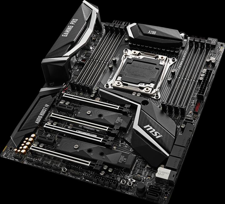 Produktbild MSI X299 Gaming Pro Carbon (LGA 2066, Intel X299, ATX)