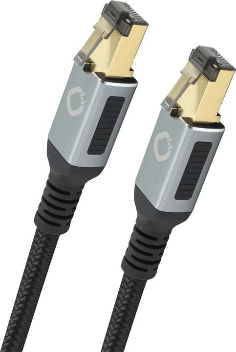 Actual product image Oehlbach RJ45 streaming network cable 3.0m (CAT8.1, 3 m)