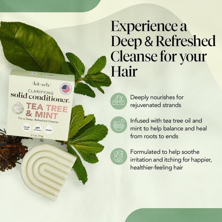 Actual product image Kitsch Conditioner with tea tree and mint