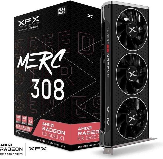 Image du produit XFX Speedster MERC 308 Radeon RX 6650 XT Gaming (8 Go)