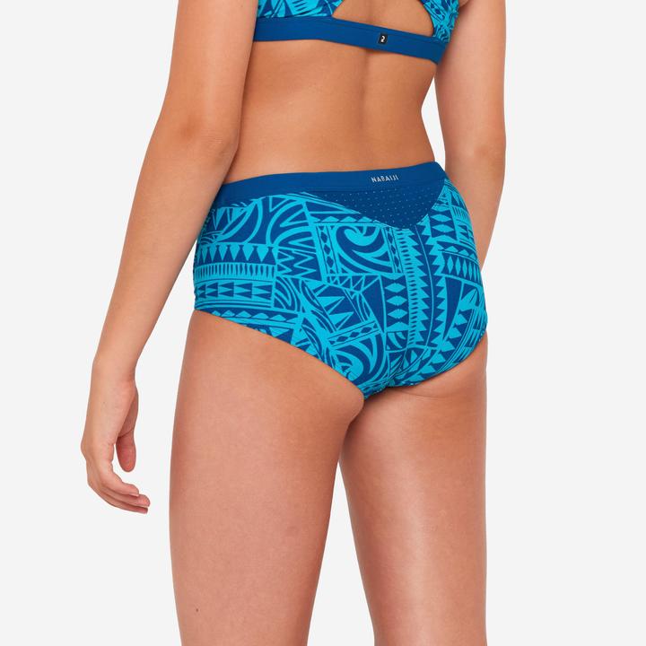 Image du produit Nabaiji Bas de maillot de bain natation Fille - 500 Kamyleon fatu bleu turquoise