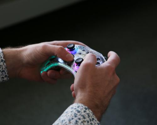 Immagine prodotto Deltaco Gaming Trasparente (Switch, Switch OLED, PC, Android, iOS)