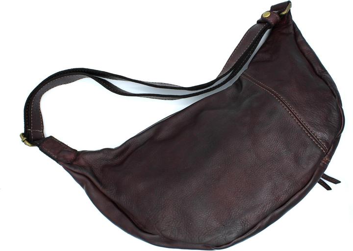 Only-Bags.Store Ledertasche, weiche Leder Umhängetasche, Lederhandtasche, Crossbody Gürteltasche, Lederbeutel