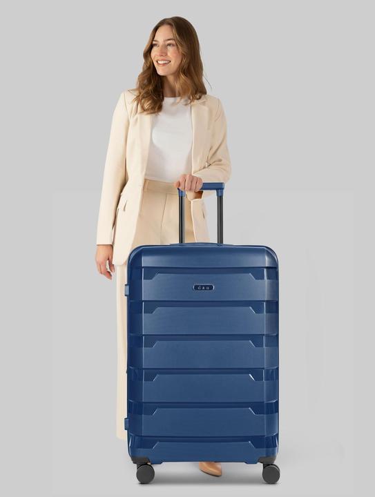 Actual product image D&N South Dakota 4 Rollen Trolley L 76 cm mit Dehnfalte (95 l, XL (from 140l))