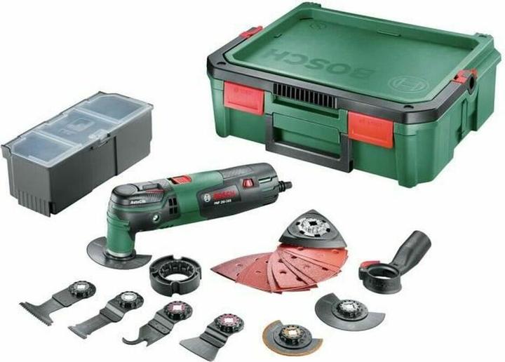 Coffret de transport en plastique, 10 Accessoires, Outil multifonctionnel PMF 250 CES Bosch