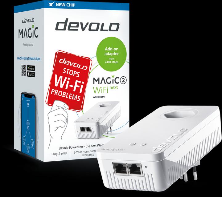 Immagine prodotto Devolo Estensione Magic 2 WiFi next (2400 Mbit/s)