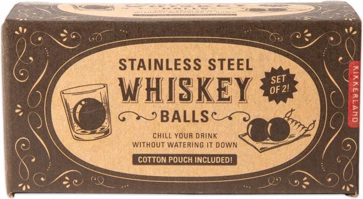 Actual product image Kikkerland Whiskey Balls (Whisky stones)