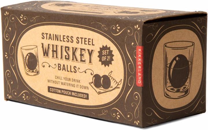 Actual product image Kikkerland Whiskey Balls (Whisky stones)