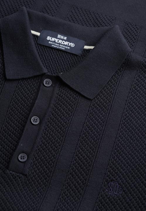 Actual product image Superdry Knitted Texture S/s Polo (M)