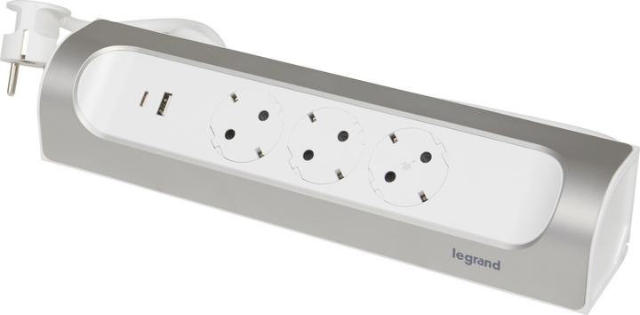 Actual product image Legrand 694502 (3 x, CEE 7/5, 1 m)