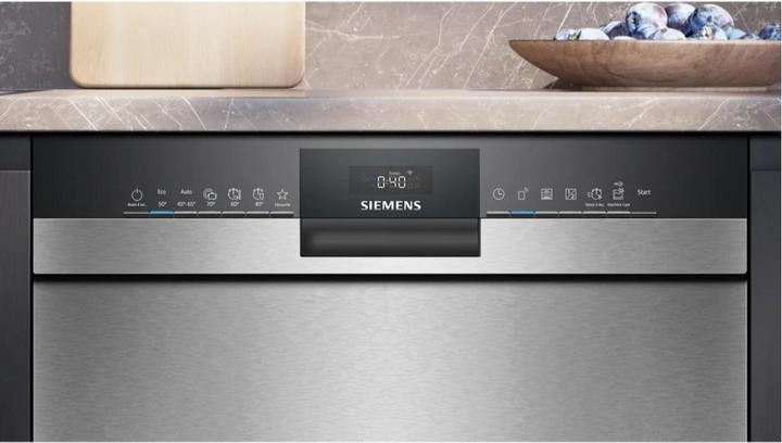 Produktbild Siemens iQ300, Unterbau-Geschirrspüler, 60 cm, Gebürsteter Stahl, SN43ES22AE