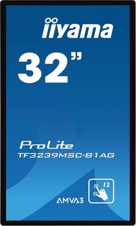 Produktbild iiyama TF3239MSC-B1AG -Touch VGD+DP+HDM (1920 x 1080 Pixel, 31.50")