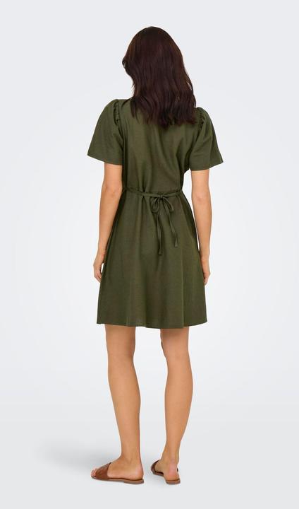 Image du produit Only Onlvita Life Linen S/S Short Dress Wvn (S)