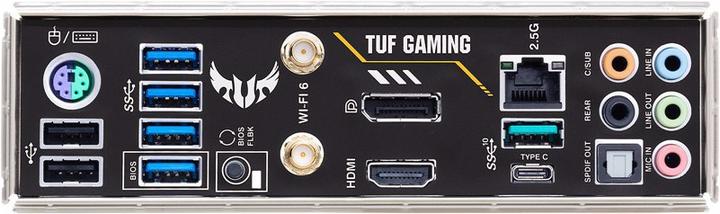 Actual product image ASUS TUF GAMING B550M-PLUS WI-FI (AM4, AMD B550, mATX)