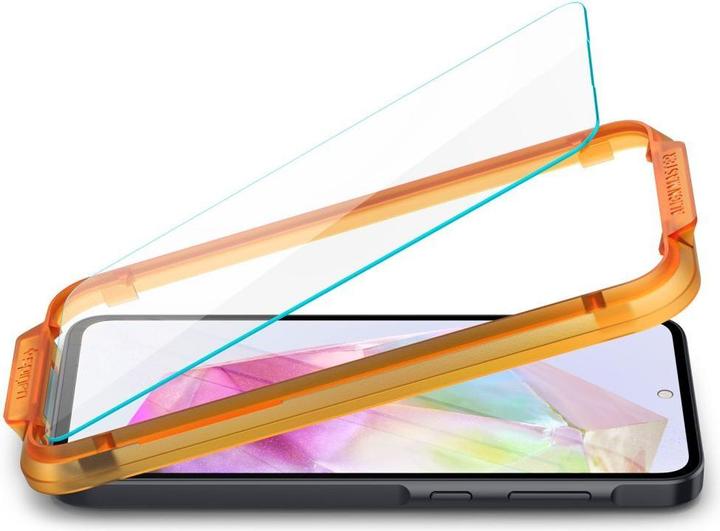 Actual product image Spigen ALM Glas.Tr Sam A35 5G 2szt. szkło hartowane AGL07772 (2 Piece, Samsung Galaxy A35)