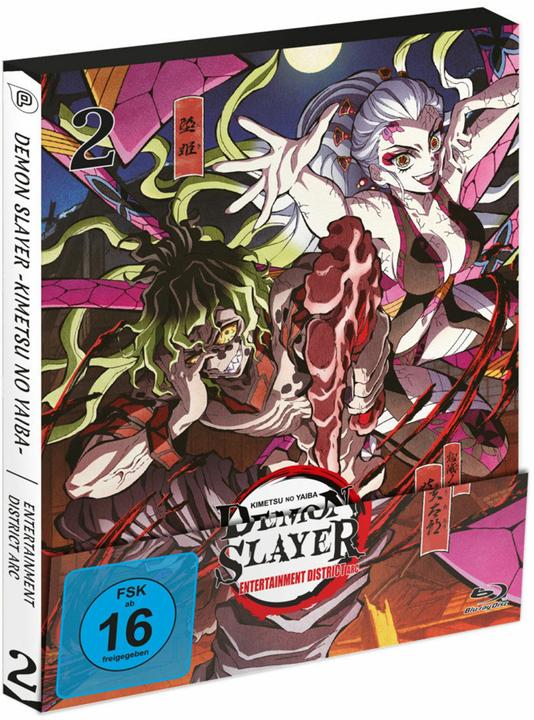 Actual product image Demon Slayer: Kimetsu no Yaiba - Entertainment District Arc - Vol.2 - (Blu-ray) (Blu-ray, 2025, German, Japanese)