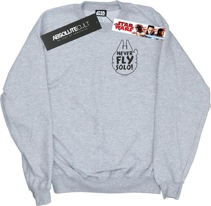 Star Wars Never Fly Solo Sweatshirt (XXL)
