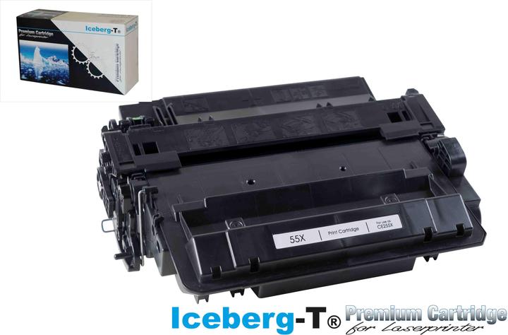 Produktbild Iceberg-T Toner CE255X 12'500 Seiten, schwarz (BK)