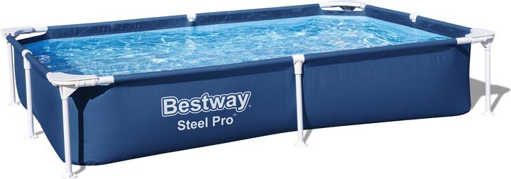 Actual product image Bestway Steel Pro Frame Pool (221 x 150 x 43 cm)