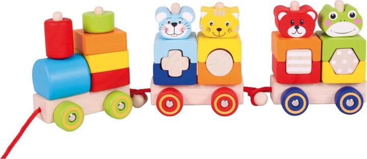 Spielba Construction train, with 4 figures